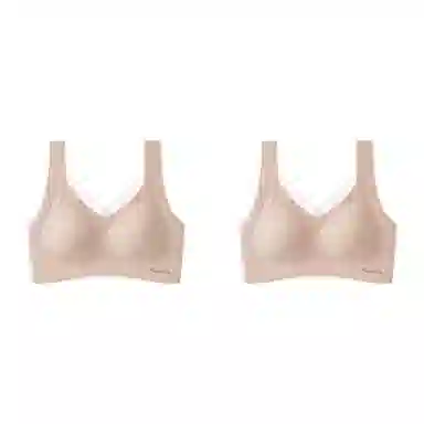 俞兆林 无痕运动小胸聚拢显大上托收副乳防下垂软支撑无钢圈文胸 女款 组合装