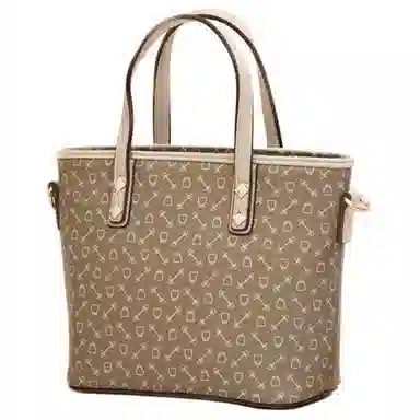 why Medium Capacity Shoulder Bag Brown/Beige