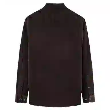 与狼共舞 潮流时尚百搭灯芯绒复古学院成熟风舒适宽松长袖衬衫 男款