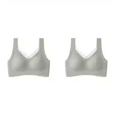 俞兆林 无痕运动小胸聚拢显大上托收副乳防下垂软支撑无钢圈文胸 女款 组合装