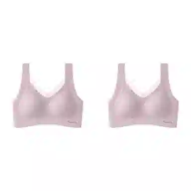 俞兆林 无痕运动小胸聚拢显大上托收副乳防下垂软支撑无钢圈文胸 女款 组合装