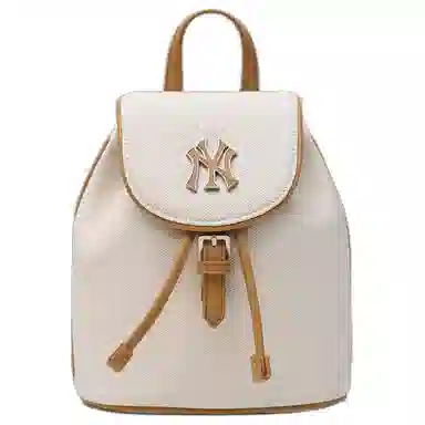 MLB Monogram Backpack Cream