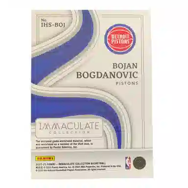 PANINI 2022-23 Imm 3599 Patch