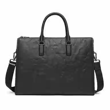 金利来男包 男士公文包真皮商务手提包简约时尚牛皮办公电脑包