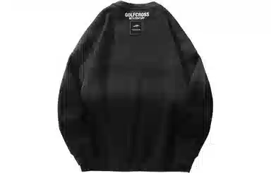 GOLFCROSS Vintage Gradient Embroidered Sweatshirt