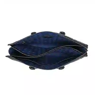 金利来男包 男士公文包真皮商务手提包简约时尚牛皮办公电脑包