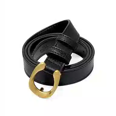 啄木鸟 二层牛皮裤带百搭韩版复古风腰带 皮带 女款