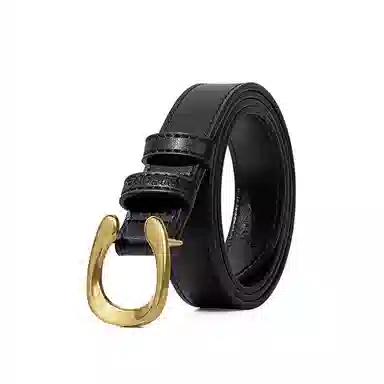 啄木鸟 二层牛皮裤带百搭韩版复古风腰带 皮带 女款