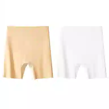 都市丽人 平角女内裤舒适裸感无痕防走光贴身不卷边美腿舒适裸感修身薄款无痕打底裤 女款