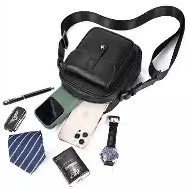 DOSRFINI Mini Crossbody Bag Black