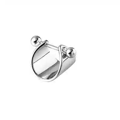 EAR PARTNER Screw Stud Earring 925 Silver