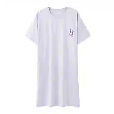 帕兰朵 薄款可爱外穿短袖睡裙 女款