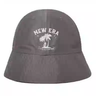 New Era Reversible Bucket Hat Ivory/Grey