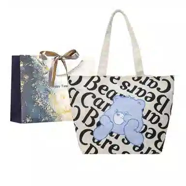 Imanjia Cute Bear Tote Bag