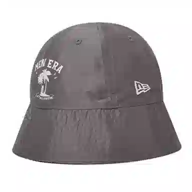 New Era Reversible Bucket Hat Ivory/Grey