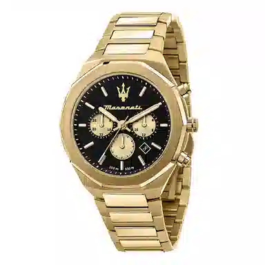 Maserati Black Gold Chronograph