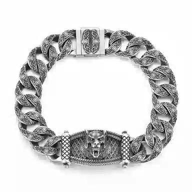 IDEAGEMER 925 Silver Bracelet