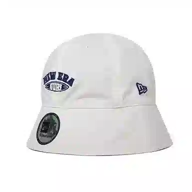 New Era Reversible Bucket Hat Ivory/Grey