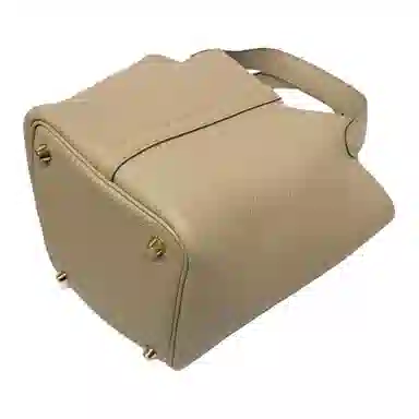 HERMES Picotin Lock 18 Taurillon Clemence 8Q BEIGE MARFA