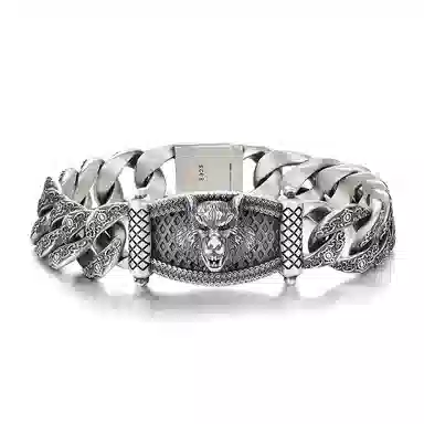 IDEAGEMER 925 Silver Bracelet