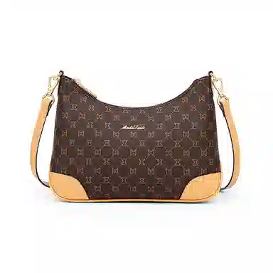 Mashalanti Classic Monogram Crescent Bag