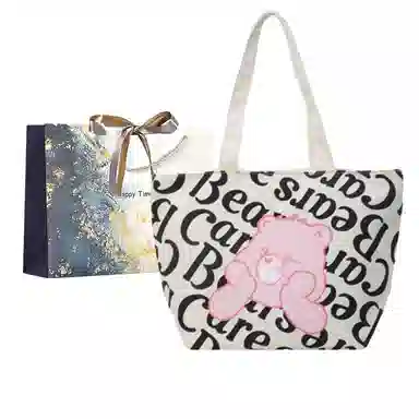 Imanjia Cute Bear Tote Bag