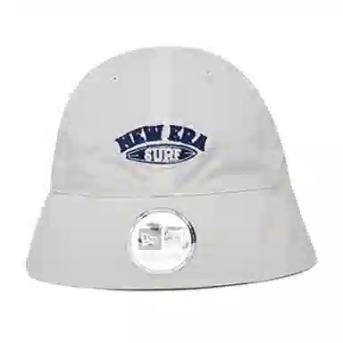 New Era Reversible Bucket Hat Ivory/Grey