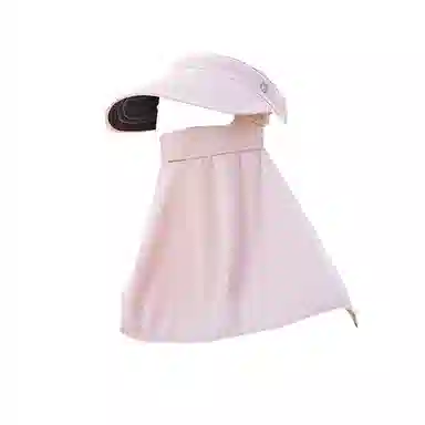 撞青春 防紫外线遮阳护颈面罩可拆卸便携透气 涤纶 防晒帽 男女同款情侣款