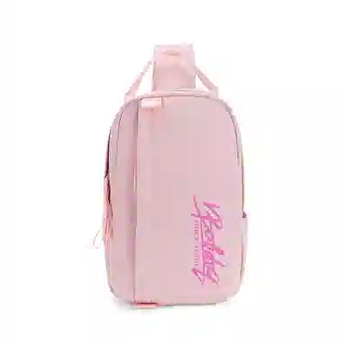 巴布豆 休闲百搭简约时尚 尼龙 胸包 常规 男女同款情侣款 浅蓝/紫色/粉色/黑色