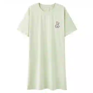 帕兰朵 薄款可爱外穿短袖睡裙 女款