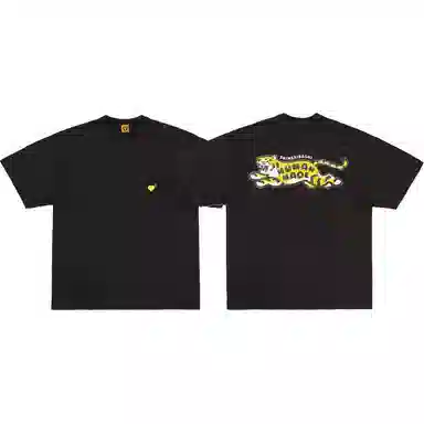 HUMAN MADE Animal Print Tee Black