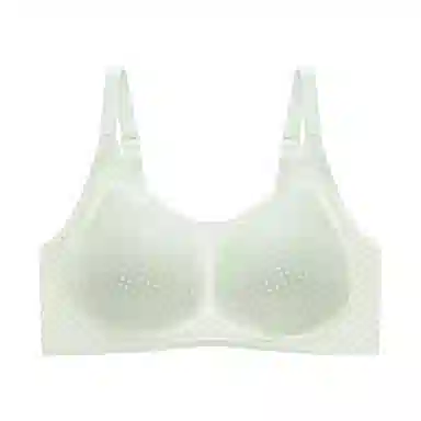 都市丽人 纯色透气聚拢薄款小胸无痕调整型文胸 女款