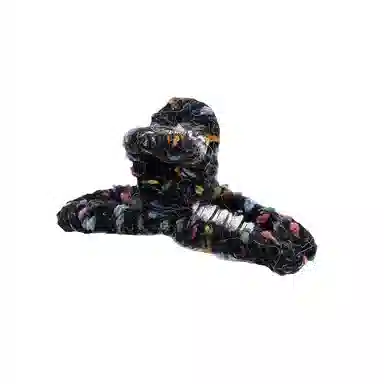 卡铂雅 粉色镶钻极简高级感港风气质复古休闲潮流设计 发夹 女款