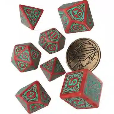 The Witcher Dice Set. Triss - Merigold the Fearless