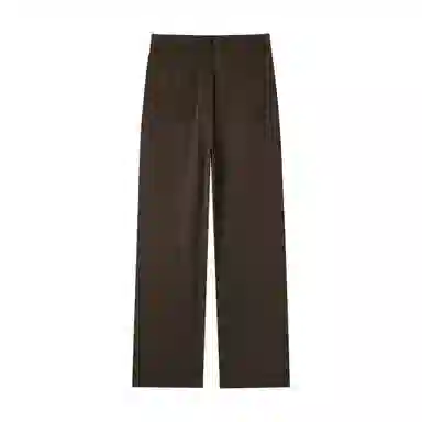 森马 舒适简约纯色中腰宽松休闲裤 女款