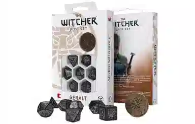 Witcher Dice Set. Geralt - The Silver Sword