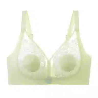 莫代尔 蕾丝性感薄款聚拢大胸显小美背防下垂收副乳柔软无痕轻薄裸感亲肤收副乳文胸 女款