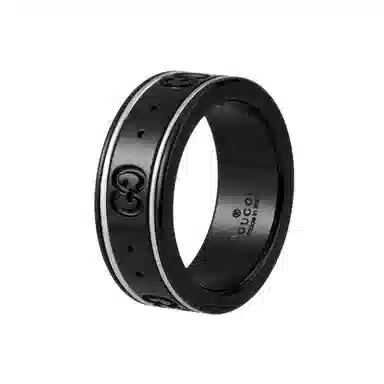 Gucci Icon 18k White Gold Ring