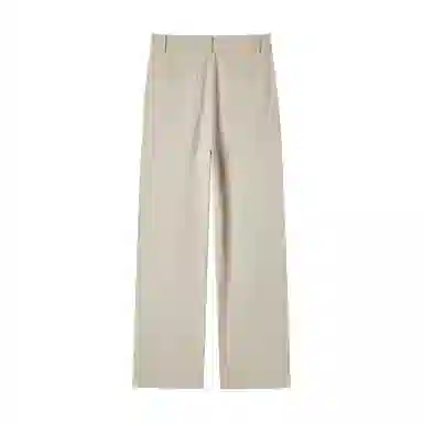 森马 舒适简约纯色中腰宽松休闲裤 女款