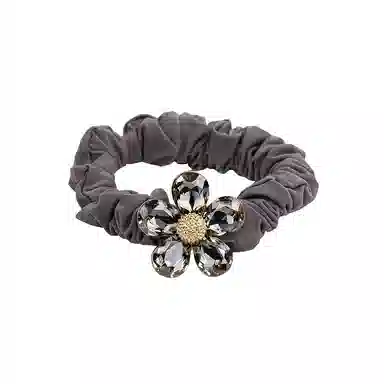 卡铂雅 镶钻极简高级感港风气质复古休闲设计 头绳 女款