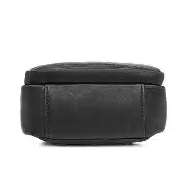 Jaguar Men's Leather Shoulder Bag Black