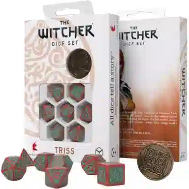 The Witcher Dice Set. Triss - Merigold the Fearless
