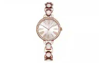 EBOHR Quartz White Dial Woman's Watch