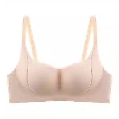莫代尔 小胸聚拢饱满内衣显大无痕无钢圈薄款防下垂无钢圈软支撑透气美背胸罩文胸 女款 组合装