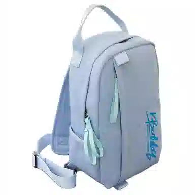 巴布豆 休闲百搭简约时尚 尼龙 胸包 常规 男女同款情侣款 浅蓝/紫色/粉色/黑色