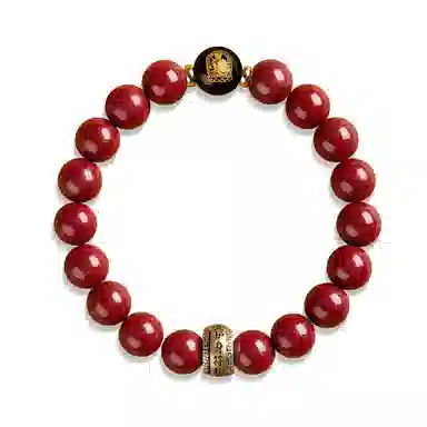 谧月珠宝 十二生肖本命佛 新中式国潮国风气质小众设计 轻奢复古优雅高级感 玛瑙 手串 男女同款情侣款