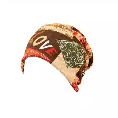 撞青春 帽子套头堆堆帽孕产妇包头巾月子睡帽防风帽 涤纶 保暖帽 女款