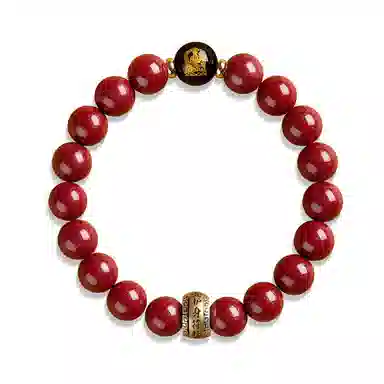 谧月珠宝 十二生肖本命佛 新中式国潮国风气质小众设计 轻奢复古优雅高级感 玛瑙 手串 男女同款情侣款