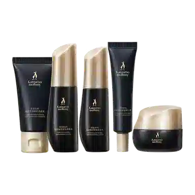 袋鼠妈妈 紧致抗皱旅行出差便携燕窝护肤品中样套装 保湿补水