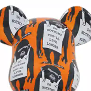 BERBRICK Banksy MONKEY SIGN